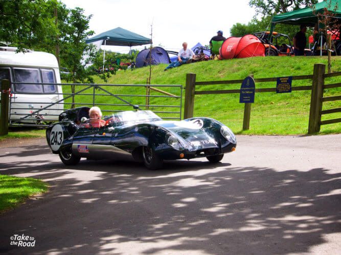 A Lotus Eleven at Prescott Speed Hill Climb 2015