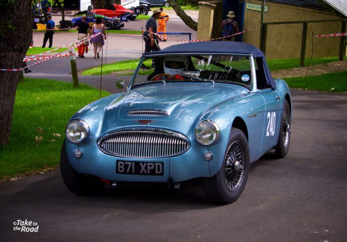 An Austin Healey 2000 Prescott Speed Hill Climb 2015