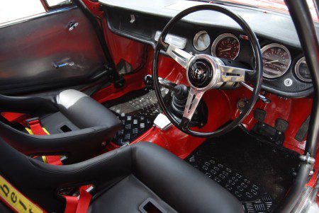 1966 Alfa Romeo Sprint GT interior