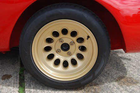 1966 Alfa Romeo Sprint GT GTAm Gold wheels