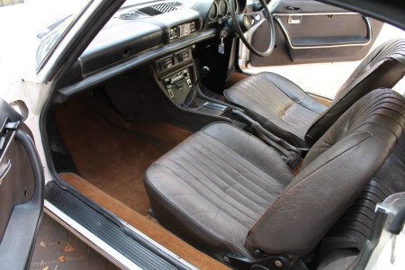 1973 Peugeot 504 Cabriolet interior