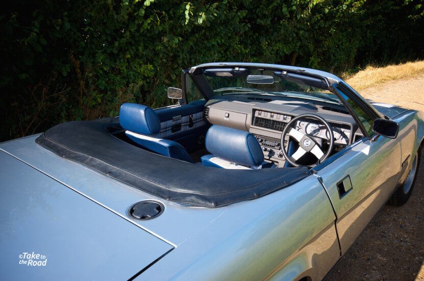 1981 Triumph TR7 Convertible interior