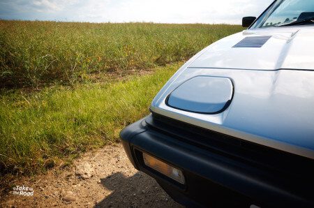 1981 Triumph TR7 Convertible pop up lights