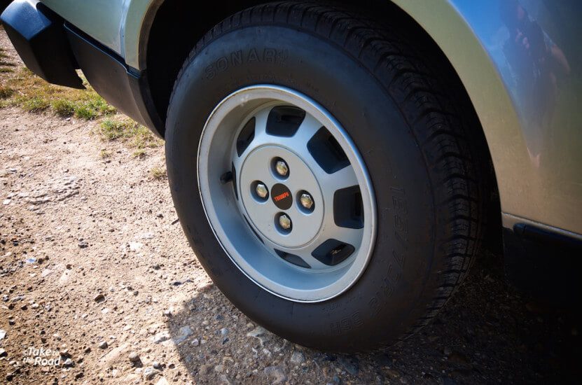 1981 Triumph TR7 Convertible wheels