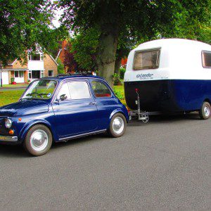 Auction Watch: Cheeky just got more fun - Fiat 500 plus Graziella 300 caravan