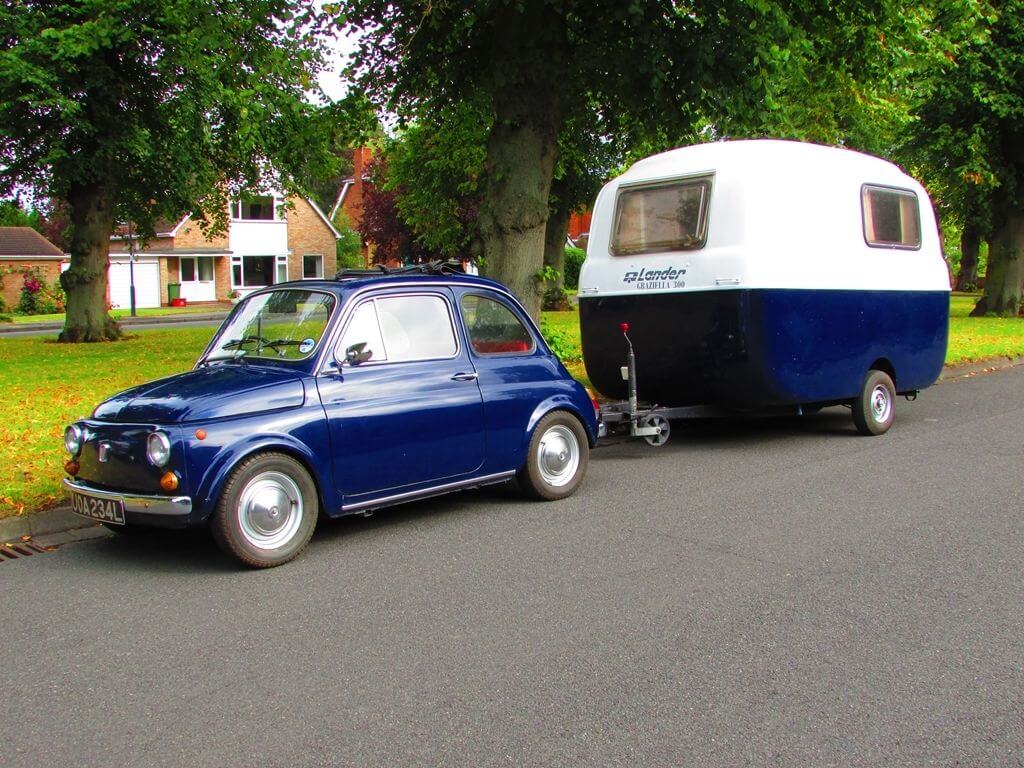 Auction Watch: Cheeky just got more fun - Fiat 500 plus Graziella 300 caravan