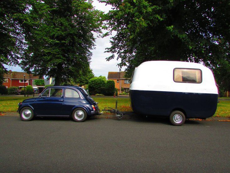 Auction Watch: Cheeky just got more fun - Fiat 500 plus Graziella 300 caravan