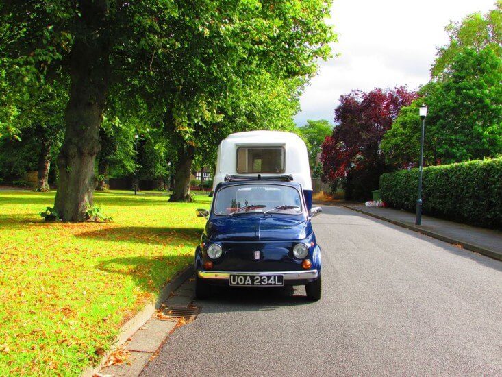 Auction Watch: Cheeky just got more fun - Fiat 500 plus Graziella 300 caravan