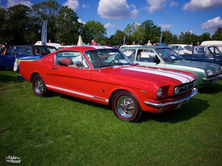 Ford Mustang Fastback St Christophers Classic Car Show 2015