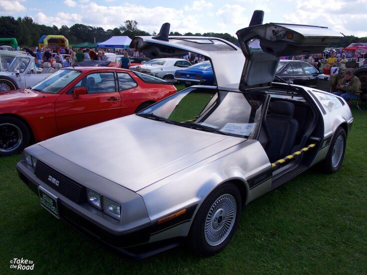 De Lorean St Christophers Classic Car Show 2015