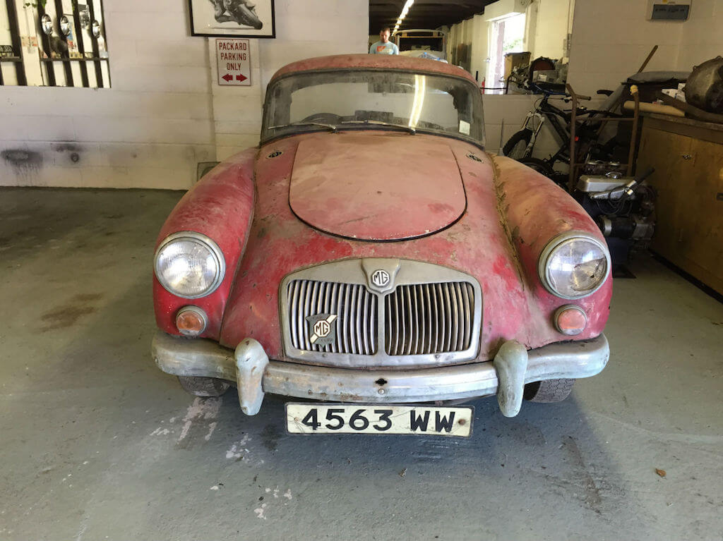 1960 MG MGA Coupe