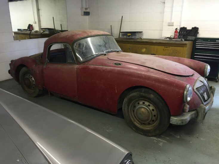 1960 MG MGA Coupe