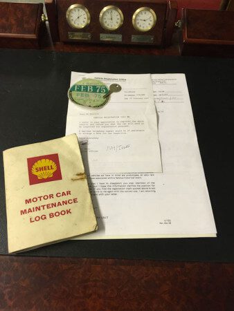 MG MGA Shell Service Book