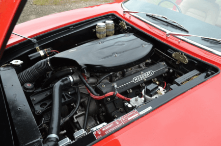 1970 Maserati Ghibli SS engine bay