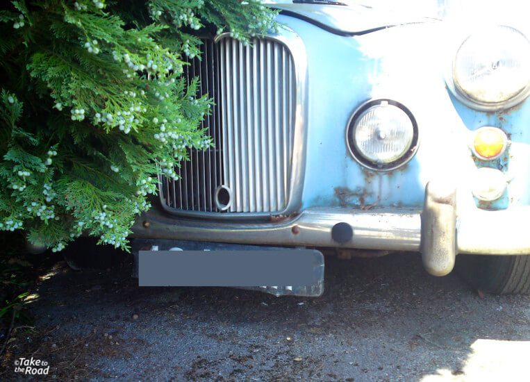 Alvis TD21 abandoned classic cars