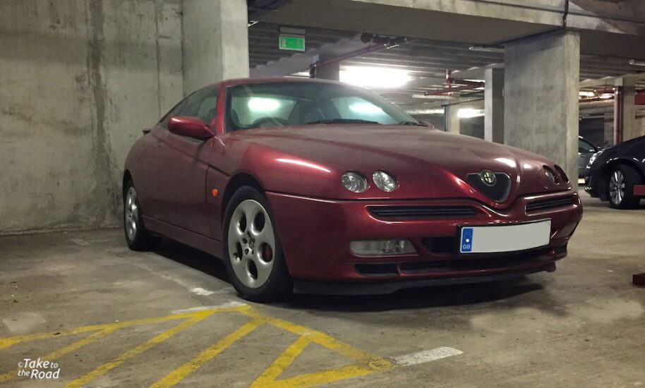 Alfa Romeo GTV V6 abandoned classic cars