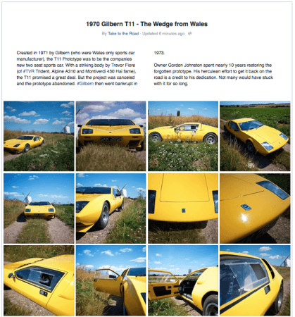 1971 Gilbern T11 - The Wedge from Wales