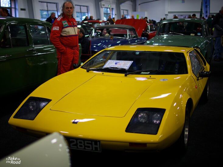 Gordon Johnston with his Gilbern T11 at Detling.