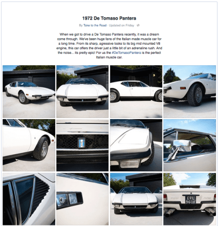 Take to the Road De Tomaso Pantera Review