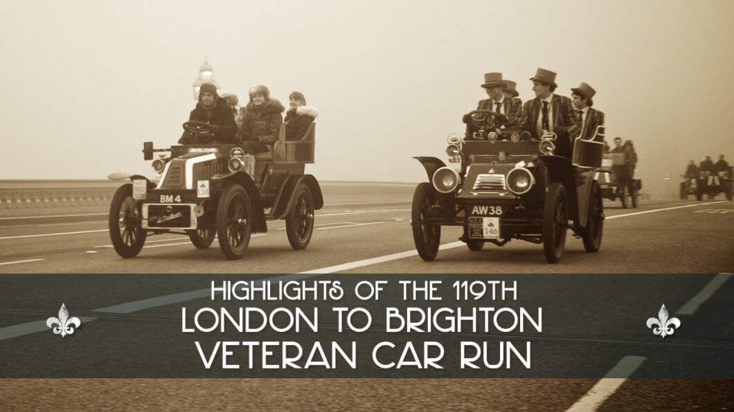 119th London to Brighton Veteran Car Run 2015 Highlights