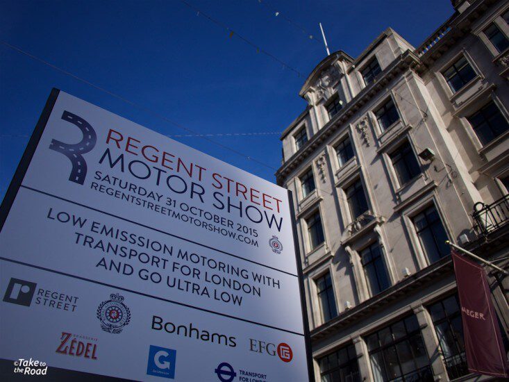 Take to the Road Regent Street Motor Show Highlights 2015