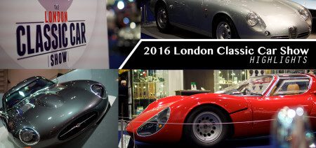 Take to the Road London Classic Car Show 2016 Highlights