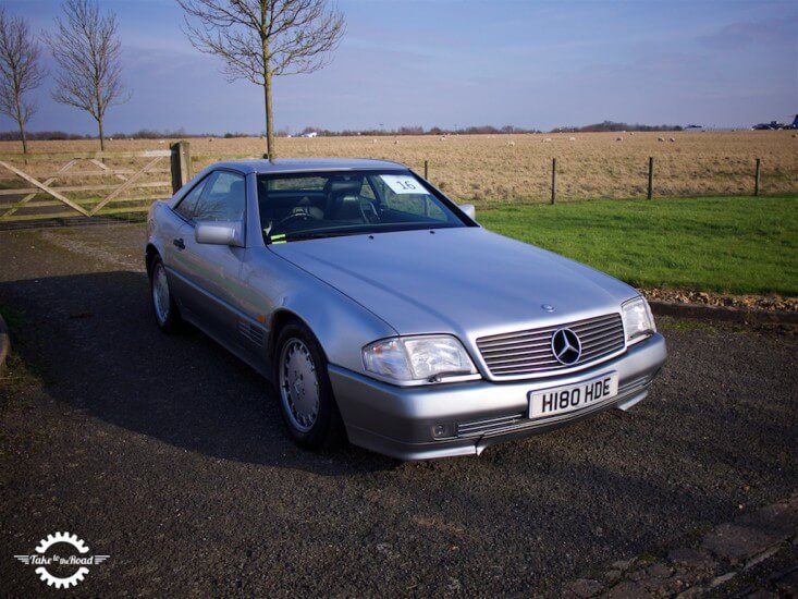 Take to the Road Video Feature Mercedes 500SL