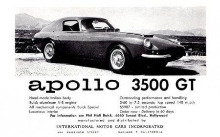 Take to the Road Feature Apollo 5000 GT