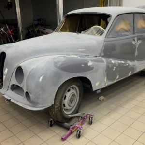 Take to the Road Feature BMW 502 Restoration Shop Visit with the Waterloo Classics Car Club