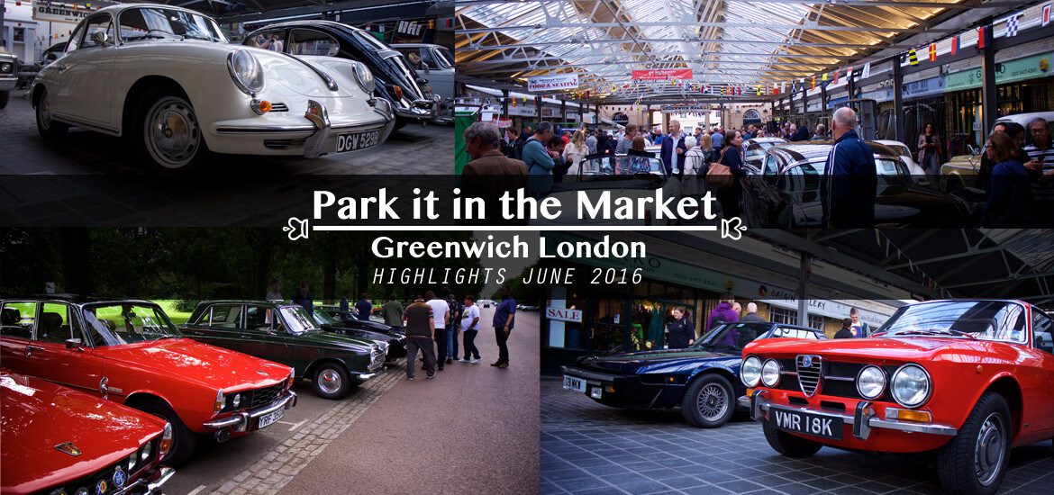 Classic Cars take over Greenwich for Park it in the Market