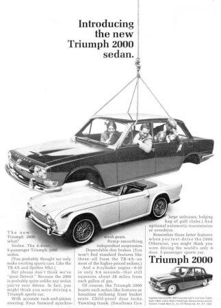 Take to the Road Feature Triumph 2500S