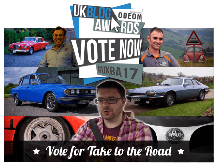 Vote for Take to the Road UKBlog Awards