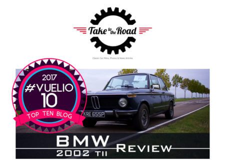 Take to the Road named in Top 10 UK Automotive Blog List