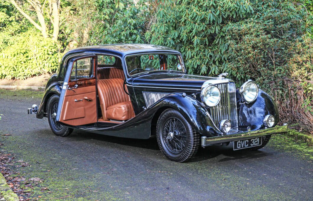 Take to the Road News Family reunited with Grandfathers Jaguar Mark IV after 67 Years