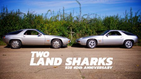 Take to the Road Feature Two Land Sharks Porsche 928 40th Anniversary