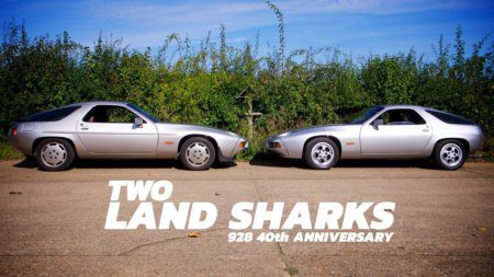 Take to the Road Two Land Sharks – Porsche 928 40th Anniversary