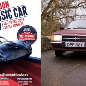 Take to the Road’s Vauxhall Viceroy on display at 2018 London Classic Car Show