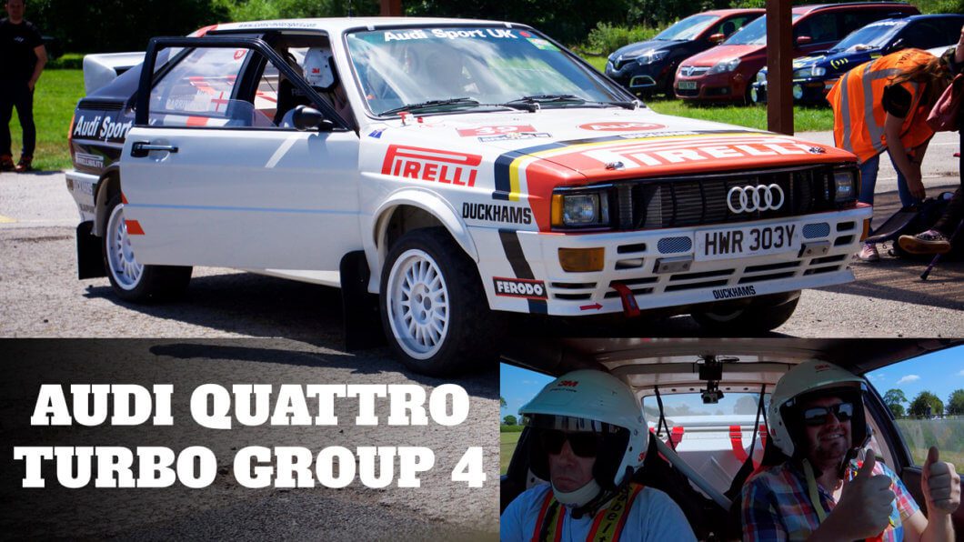 Take to the Road Audi Quattro Turbo Group 4 Spec – 3 laps around Curborough Sprint Course