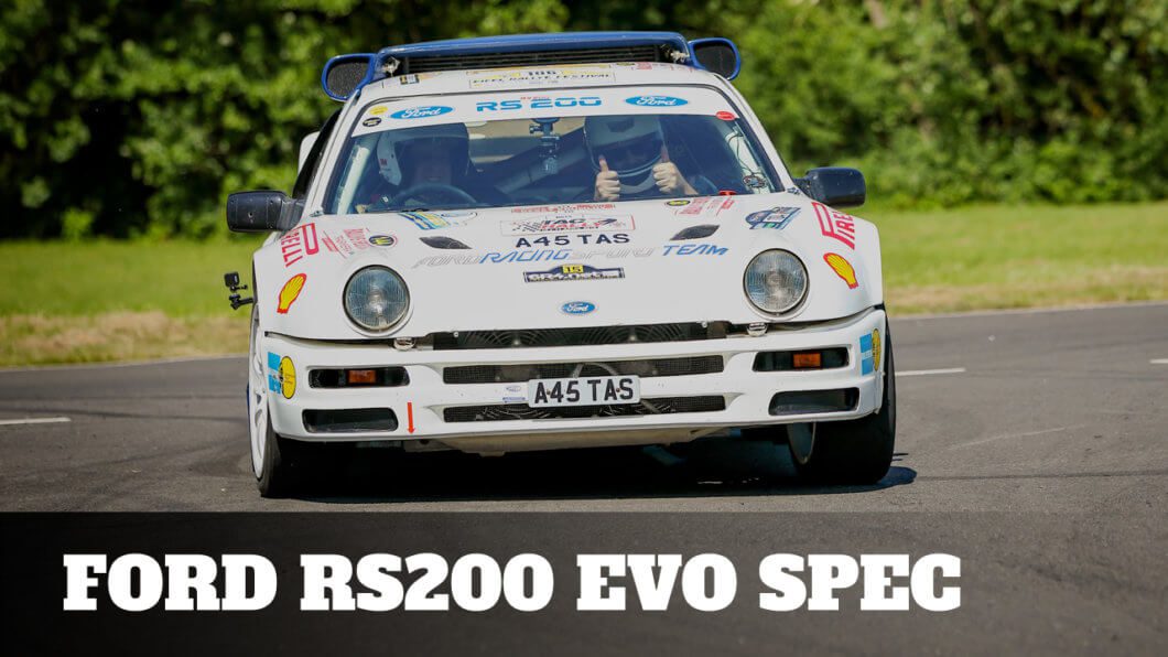 Take to the Road Feature Passenger Ride in a Ford RS200