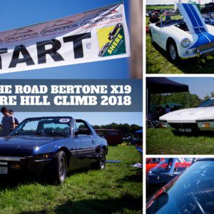 Take to the Road Highlights Shere Hill Climb 2018 in a Bertone x19 Gran Finale