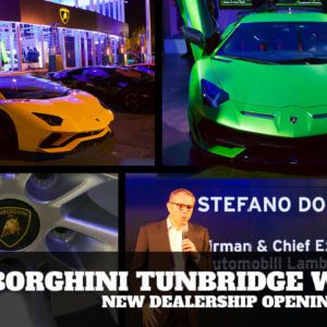Take to the Road attends Lamborghini Tunbridge Wells opening