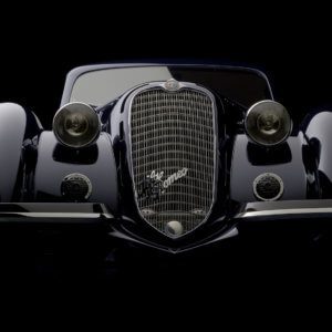 1937 Alfa Romeo 8C Wins Peninsula Classics Best of the Best Award