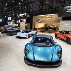 Aston Martin lights up Geneva Motor Show