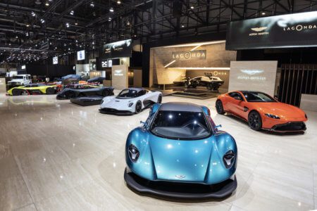 Aston Martin lights up Geneva Motor Show