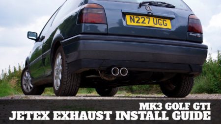 VW Golf Mk3 GTi Jetex Exhaust Install Guide