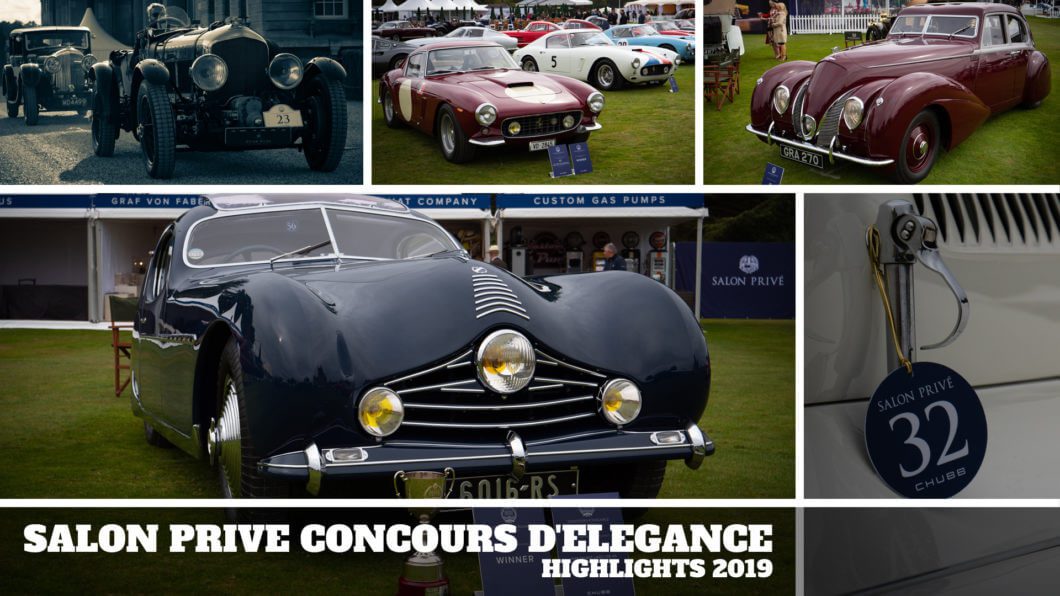 Highlights from Salon Prive Concours D'Elegance 2019