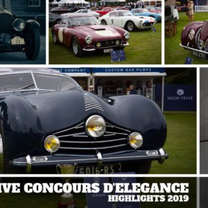 Highlights from Salon Prive Concours D'Elegance 2019