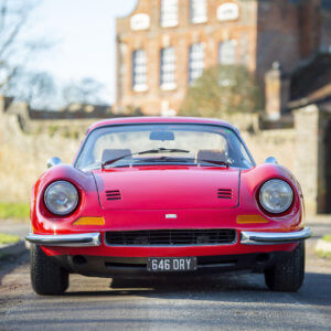 Concours winning 1973 Ferrari 246GT Dino for auction with The Market
