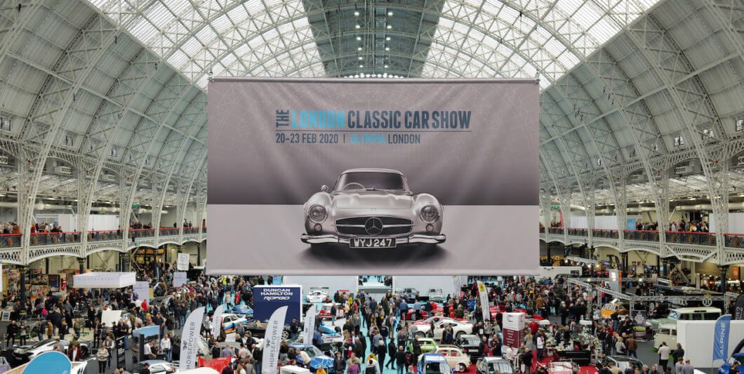 Record breaking weekend for the sixth London Classic Car Show