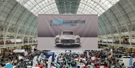 Record breaking weekend for the sixth London Classic Car Show